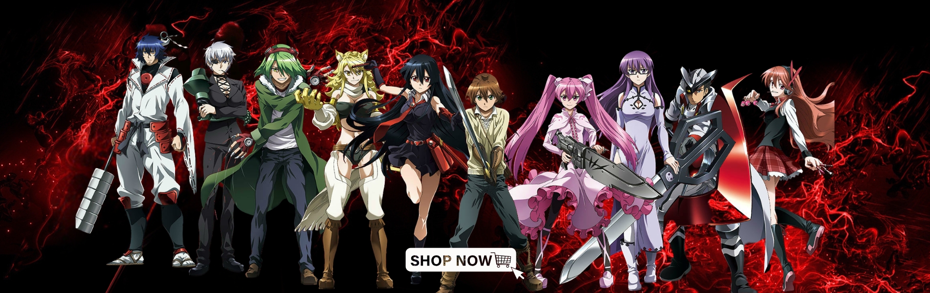 Akame Ga Kill Merch Banners - Akame Ga Kill Merch