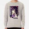 ssrcolightweight sweatshirtmensoatmeal heatherfrontsquare productx1000 bgf8f8f8 25 - Akame Ga Kill Merch
